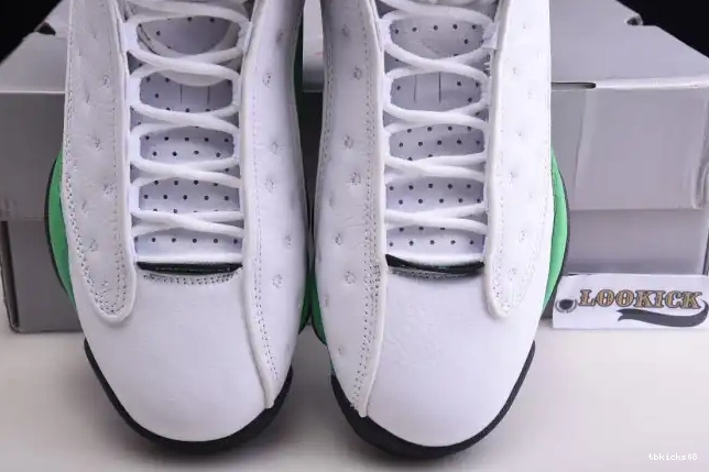 Cheap TBkick Air Jordan Green 13 Lucky DB6537-113 0626